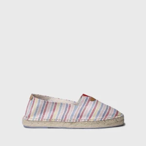 Alpargatas planas unisex a rayas | BLANES-RN