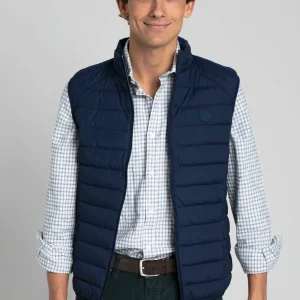 CHALECO DE PLUMAS NAVY JOTT