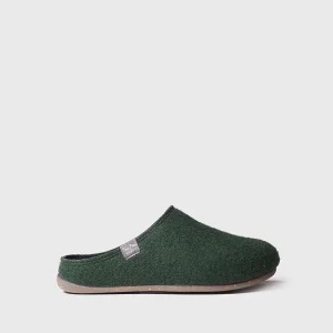 Zapatilla de casa tipo zueco para hombre en fieltro reciclado | NEO-FR