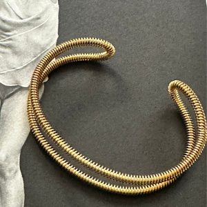Brazalete acero doble argollas