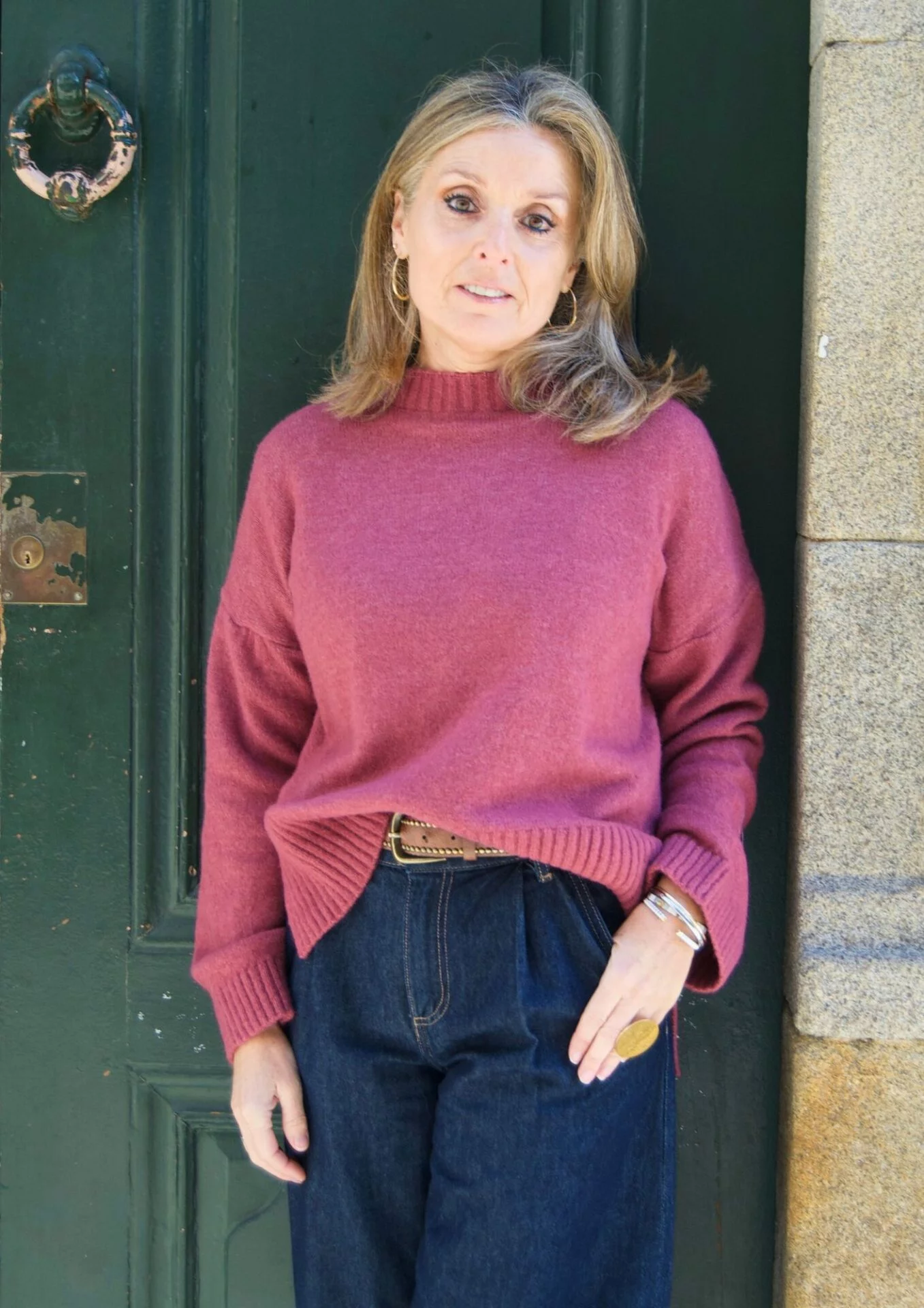 Jersey Liso Rosa Viejo - Imagen 4